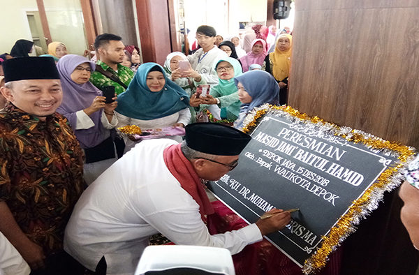 Peresmian Masjid Baitul Hamid